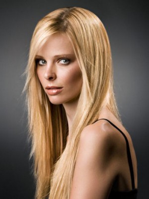 Elaborately Human Hair Lace Front Wig