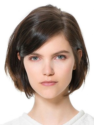 Concise Lace Front Synthetic Wig