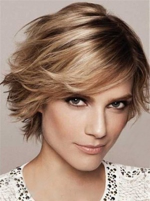 Flattering Capless Synthetic Wig