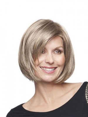Miraculous Chin Length Straight Lace Front Synthetic Wig