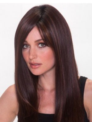 Magnificent Straight Lace Front Synthetic Wig