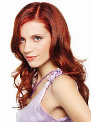 Comfortable Lace Front Wavy Synthetic Wig