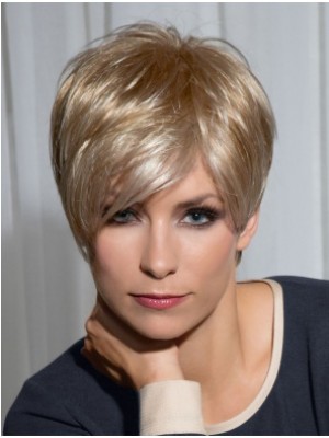 Flattering Straight Capless Synthetic Wig