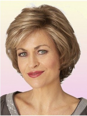 Modern Straight Capless Synthetic Wig