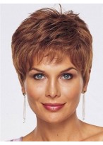 Graceful Hand Tied Lace Front With Mono Short Human Hair Wig 
