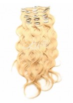 10 Pcs From 18" Body Wave Clip In Full Head Set 
