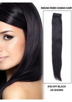22" Attractive Remy Human Hair Extension Weft  