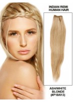 24" Attractive Straight Remy Human Hair Weft 