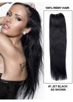 16" Affordable Remy Hair Weft Extensions 