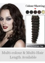 High Quality Deep Wave Indian Remy Weft Extensions 