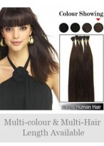 Fashionable 18" 100% Human Hair Stick Tip Extensions 
