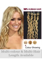 Soft Curly Keratin Hair Extensions 