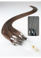 16" Straight Micro Loop Human Hair Extensions  