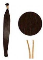 Silky Straight Stick/I Tip Hair Extensions 