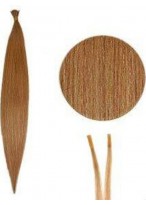 Natural Silky Stick/I Tip Hair Extensions 