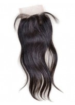 Remy Hair Free Part Straight Lace Closure 
