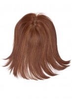 Medium Straight Remy Human Hair Clip in Hairpieces 