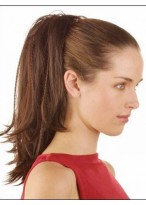 Ponytail With Claw Comb Attachment 