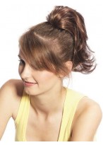 Medium-Length Ponytail With Claw Clip 