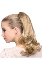 Synthetic Ponytail With Butterfly Clip 
