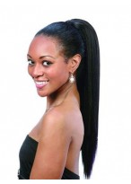20" Staight Long Remy Human Hair Ponytail 