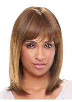 Long Silky Straight Synthetic Wig 
