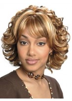 Sophisticated Synthetic Capless Wig 