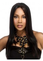 Capless Straight Synthetic Hair Wig 