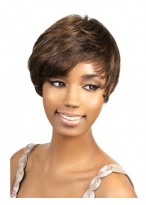 Short Boy Cut African American Wig 