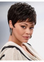 Carefree Wavy Short Synthetic Wig 