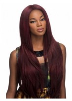 Synthetic Lace Front Straight African American Wig 