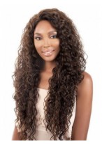 Curly Capless African American Wig 