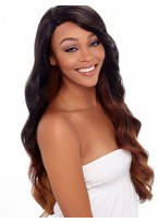 Long Wave Remy Hair Lace Front Wig 