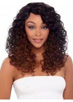 Curly Lace Front Long Human Hair Wig 