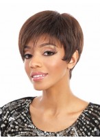 Boy Cut Synthetic Straight Capless Wig 
