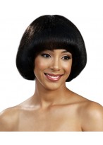 Lace Front Straight African American Wig 