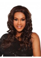 Diaphanous Wavy Lace Front Synthetic Wig 
