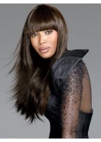 Alluring Straight Capless Synthetic Wig 