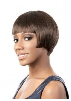 Lace Front Remy Hair Straight Wig 
