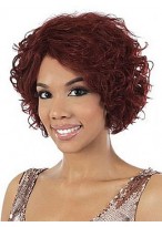 Human Hair Capless Wavy Wig 