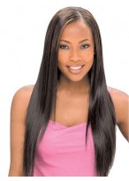 Long Straight Lace Front Wig 