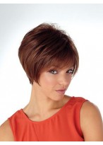 Cheap Short Straight Capless Synthetic Wig 