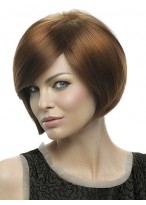 Straight Lace Front Synthetic Bob Wig 