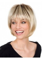 Mid-length Synthetic Lace Bob Wig 