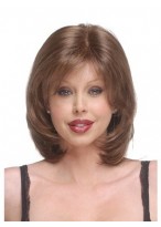 Synthetic bob wigs with layers 