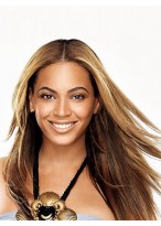 Beyonce Long Straight Synthetic Wig 