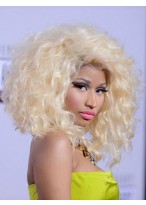 Nicki Minaj's Fluffy Style Medium Wavy Lace Wig 