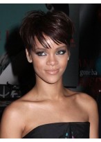 Rihanna Sporty Extra Short Synthetic Wig 