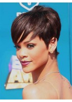 Rihanna Hairstyle Straight Short Wig 