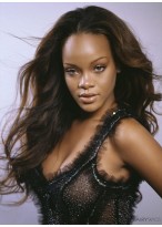 Rihanna Style Wavy Lace Wig 
